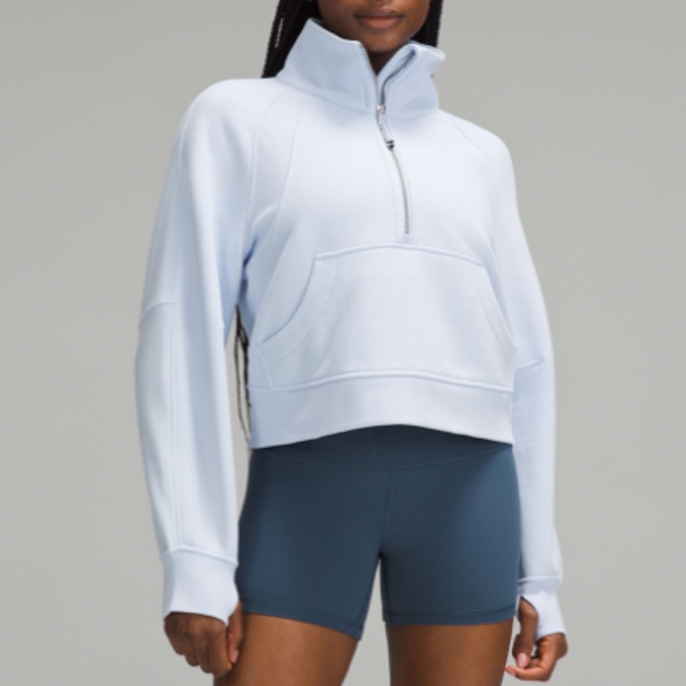 LULULEMON Scuba Oversized Funnel-Neck Half Zip M/L